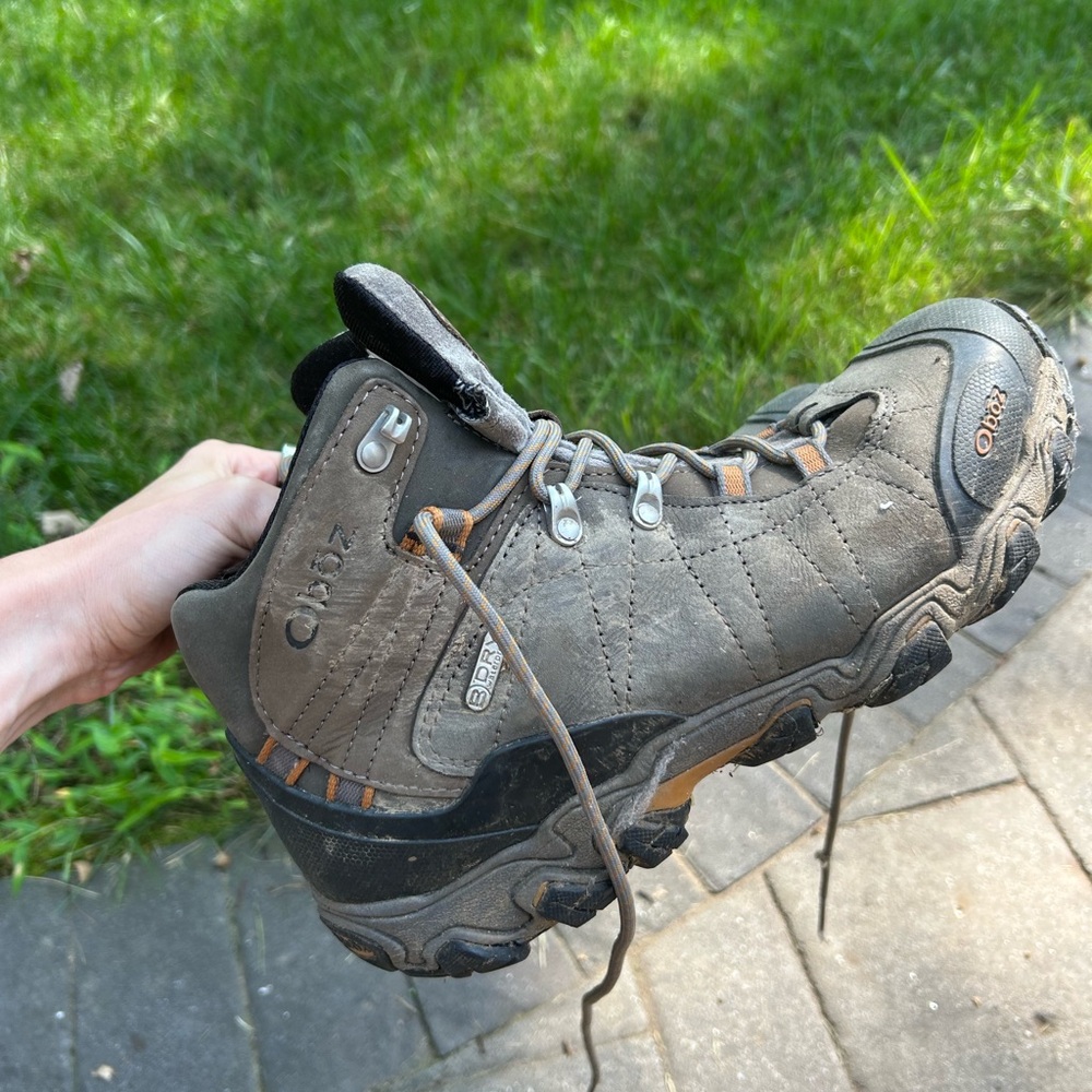 Men's Durable Brown Hiking Boots